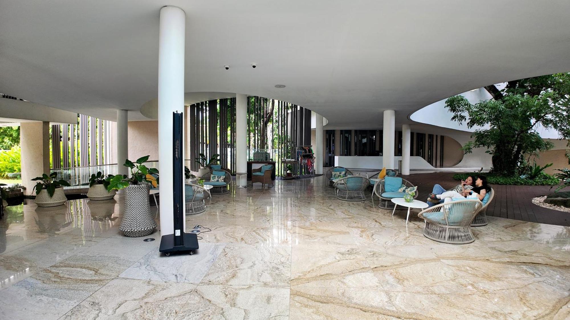 Dominiks Quite And Elegant Studio Ocean View Pool At Tambuli Resort High Floor Мактан Экстерьер фото