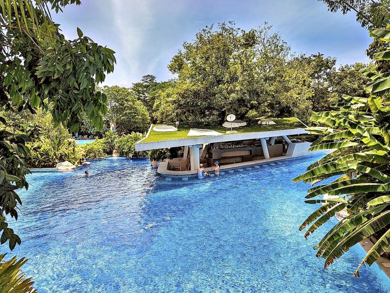 Dominiks Quite And Elegant Studio Ocean View Pool At Tambuli Resort High Floor Мактан Экстерьер фото