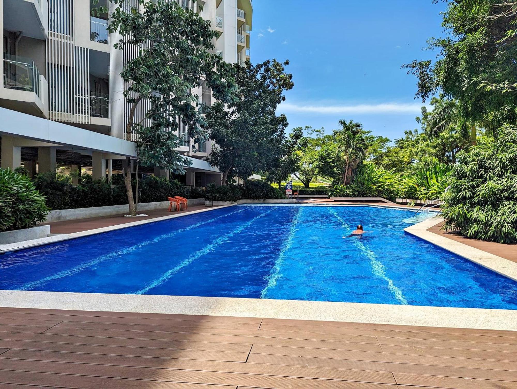 Dominiks Quite And Elegant Studio Ocean View Pool At Tambuli Resort High Floor Мактан Экстерьер фото